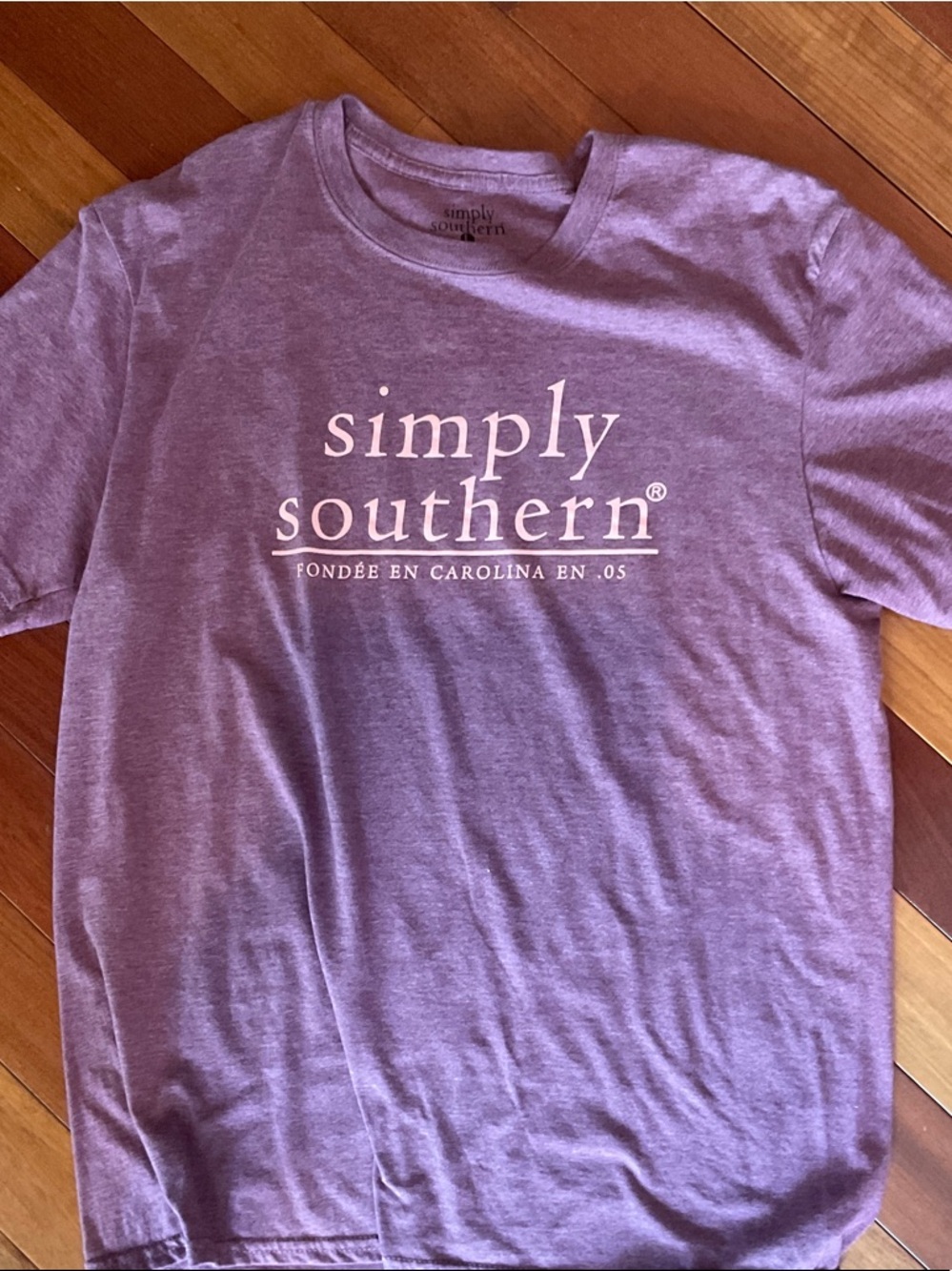 Simply Southern Lavender Logo Tee